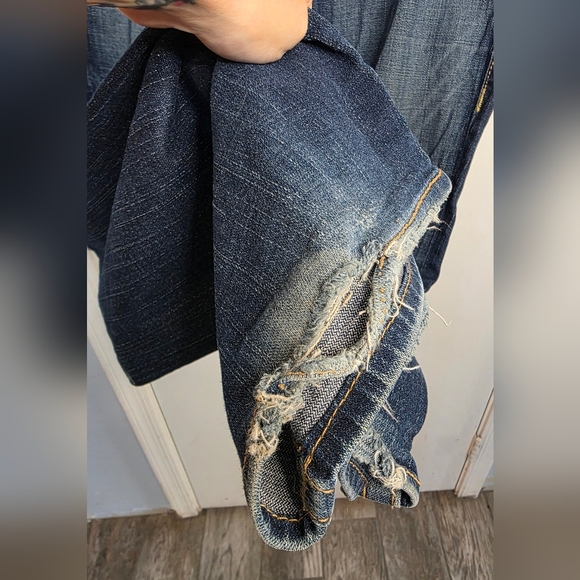*2 For $40* Vintage True Religion Becky Big T Low Rise Bootcut Jeans - Picture 7 of 14